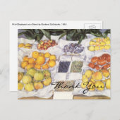 Kaillebotte fruitstandaard briefkaart (Voorkant / Achterkant)