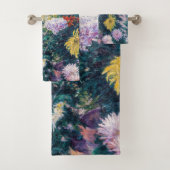 Kaillebotte - Witte en Gele Chrysanthema Bad Handdoek (Insitu)