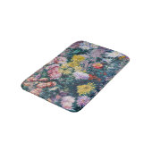 Kaillebotte - Witte en Gele Chrysanthema Badmat (Gekanteld)