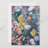 Kaillebotte - Witte en Gele Chrysanthema Bedankkaart (Voorkant)