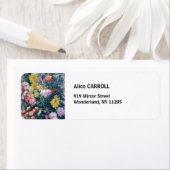 Kaillebotte - Witte en Gele Chrysanthema Etiket (Insitu)