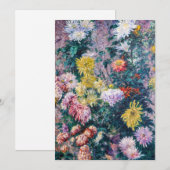 Kaillebotte - Witte en Gele Chrysanthema Kaart (Voorkant / Achterkant)