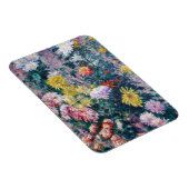 Kaillebotte - Witte en Gele Chrysanthema Magneet (Rechterzijde)