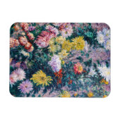 Kaillebotte - Witte en Gele Chrysanthema Magneet (Horizontaal)