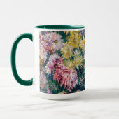 Kaillebotte - Witte en Gele Chrysanthema Mok (Links)