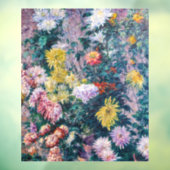 Kaillebotte - Witte en Gele Chrysanthema Raamsticker (Vel 3)