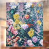 Kaillebotte - Witte en Gele Chrysanthema Raamsticker (Vel 2)