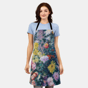 Kaillebotte - Witte en Gele Chrysanthema Schort