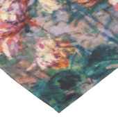 Kaillebotte - Witte en Gele Chrysanthema Tafelkleed (Gekanteld)