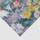 Kaillebotte - Witte en Gele Chrysanthema Tissuepapier (Detail)