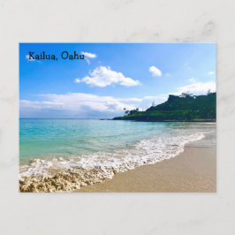 Kailua Beach, Oahu Briefkaart