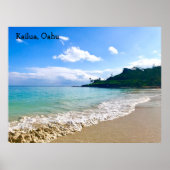Kailua Beach, Oahu Poster (Voorkant)