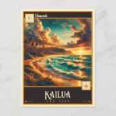 Kailua, Hawaï |  Briefkaart (Voorkant)