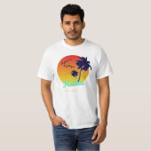 Kailua Hawaii Surfing Beach T-shirt (Voorkant volledig)