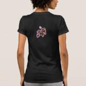 Kailua Hibiscus Dames T-Shirt (Achterkant)