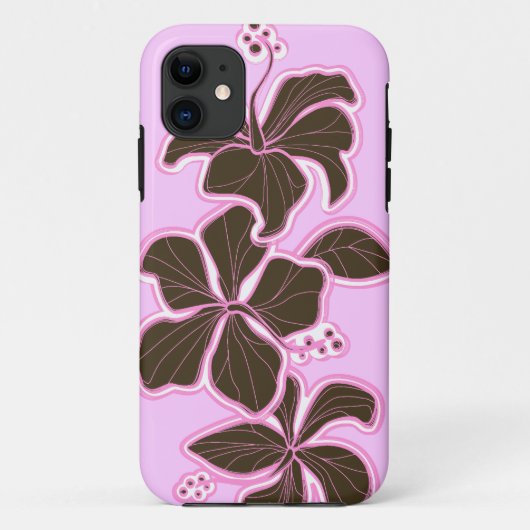 Kailua Hibiscus Hawaiian IPhone 5 Hoesjes (Achterkant)