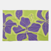 Kailua Hibiscus Hawaiian keukenhanddoek (Horizontaal)