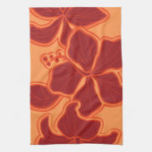 Kailua Hibiscus Hawaiian keukenhanddoek (Verticaal)