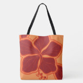 Kailua Hibiscus Hawaiian Reversible Beach Bag Tote Bag (Achterkant)