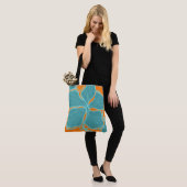 Kailua Hibiscus Hawaiian Reversible Beach Bag Tote Bag (Op model)