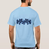 Kailua Hibiscus Mannen T-Shirt (Achterkant)