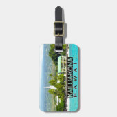 Kailua-Kona Bagagelabel (Voorkant verticaal)