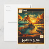 Kailua-Kona, Hawaï |  Briefkaart (Voorkant / Achterkant)