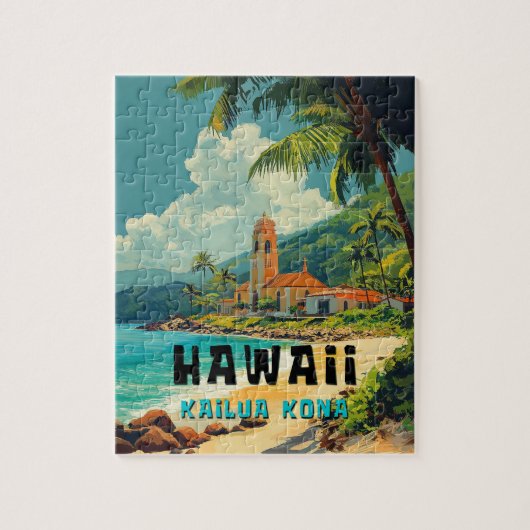 Kailua Kona Hawaii Beach Legpuzzel (Verticaal)