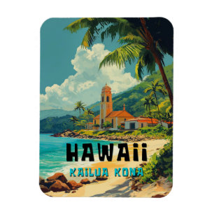  Kailua Kona Hawaii Beach Magneet