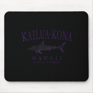 Kailua - kona hawaii haaienvintage pruim kunst muismat