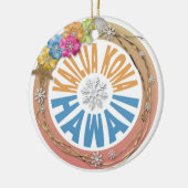 Kailua Kona Hawaii: hibiscus ornament (Links)
