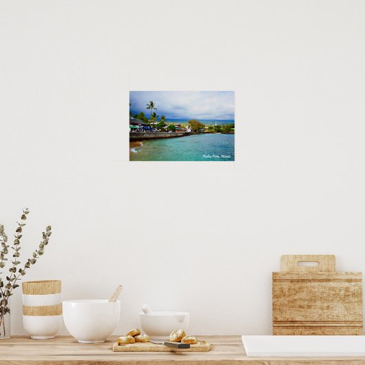 Kailua Kona, Hawaii Poster (Keuken)
