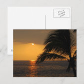 Kailua-Kona, Hawaii, Sunset Briefkaart (Voorkant / Achterkant)