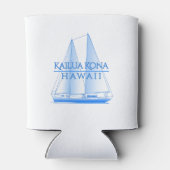 Kailua Kona Kustal Nautical Sailor Blikjeskoeler (Achterkant)
