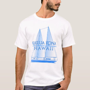 Kailua Kona Kustal Nautical Sailor T-shirt