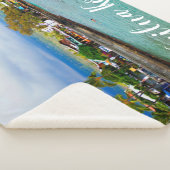 Kailua Kona Pier Hawaii Sherpa Deken (3/4)