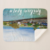 Kailua Kona Pier Hawaii Sherpa Deken (Voorkant (horizontaal))