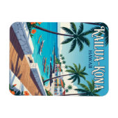 Kailua-Kona Town Hawaï Magneet (Horizontaal)
