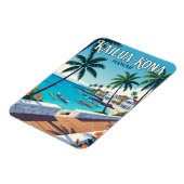 Kailua-Kona Town Hawaï Magneet (Linkerzijde)