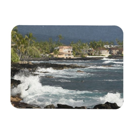 Kailua-Kona Waves Magneet (Horizontaal)