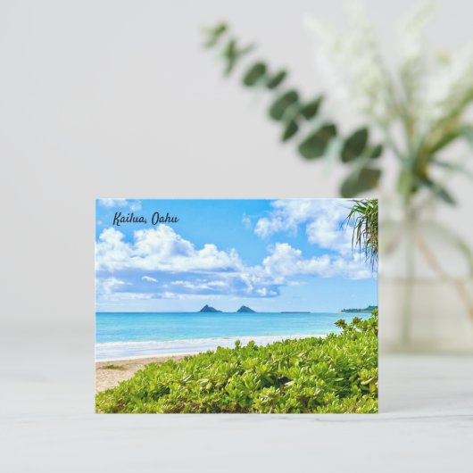 Kailua, Oahu Briefkaart (Staand voorkant)