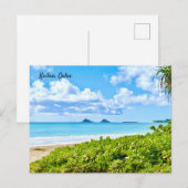 Kailua, Oahu Briefkaart (Voorkant / Achterkant)
