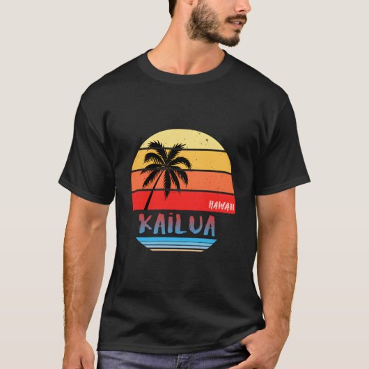 Kailua Oahu Hawaii Gift T-shirt (Voorkant)