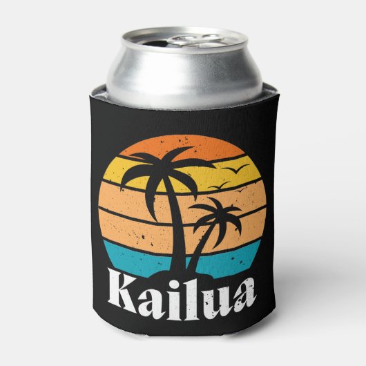 Kailua Retro  Blikjeskoeler (Blikje Voorkant)