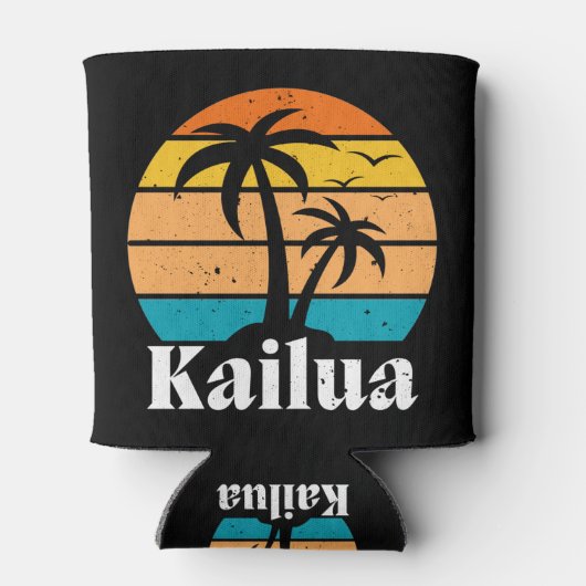 Kailua Retro  Blikjeskoeler (Achterkant)