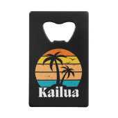 Kailua Retro  Creditkaart Flessenopener (Achterkant)