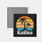 Kailua Retro  Magneet (Voorkant / Achterkant)
