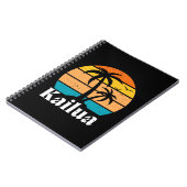 Kailua Retro Notitieboek (Linkerzijde)