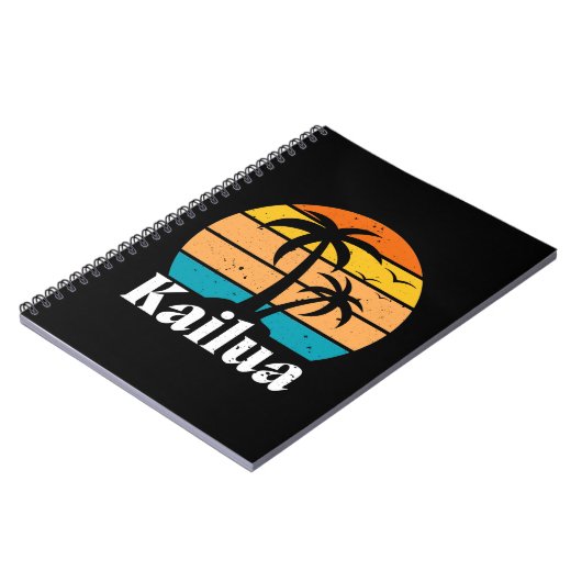 Kailua Retro  Notitieboek (Linkerzijde)