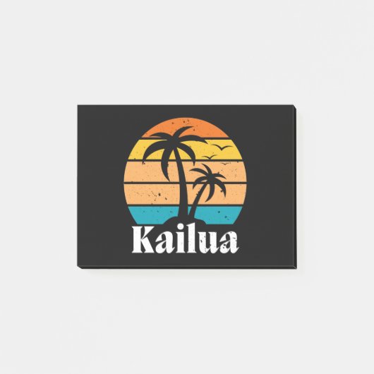 Kailua Retro  Post-it® Notes (Voorkant)